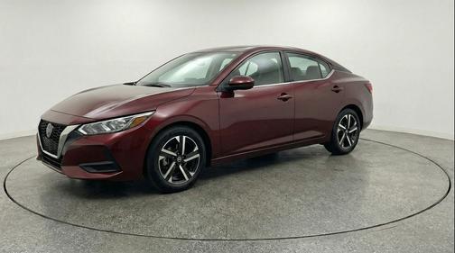 Rosewood Metallic 2025 Nissan Sentra SV
