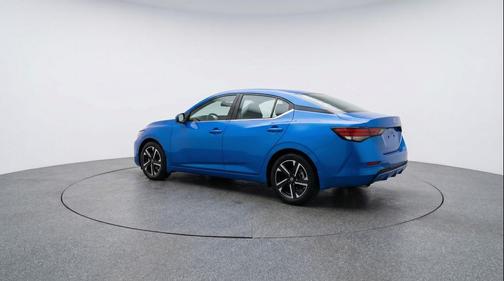 Electric Blue Metallic 2025 Nissan Sentra SV