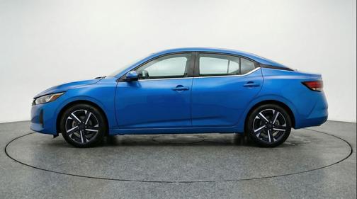 Electric Blue Metallic 2025 Nissan Sentra SV