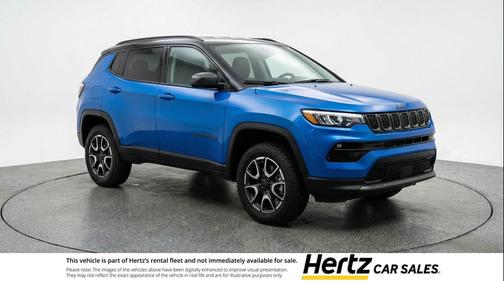 Hydro Blue Pearlcoat 2025 Jeep Compass Trailhawk