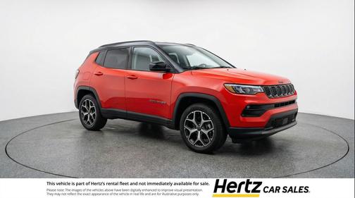 Red Hot Pearlcoat 2025 Jeep Compass Limited