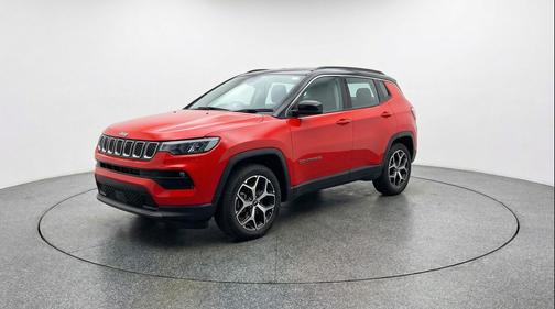 Red Hot Pearlcoat 2025 Jeep Compass Limited