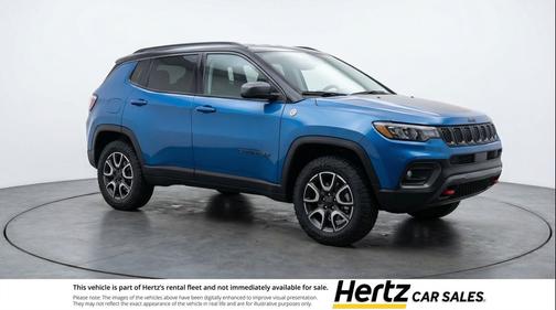 Hydro Blue Pearlcoat 2025 Jeep Compass Trailhawk