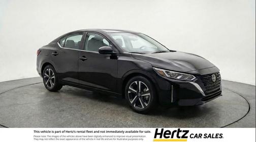 Super Black 2025 Nissan Sentra SV