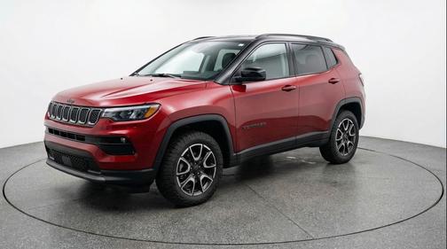Red Hot Pearlcoat 2025 Jeep Compass Trailhawk