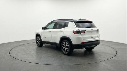 Bright White Clearcoat 2025 Jeep Compass Limited