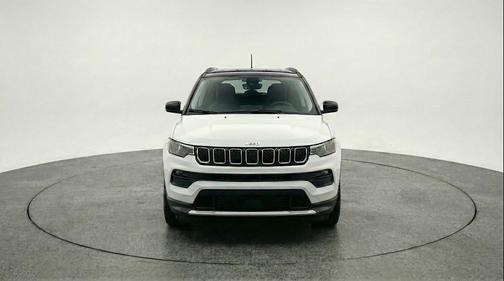 Bright White Clearcoat 2025 Jeep Compass Limited