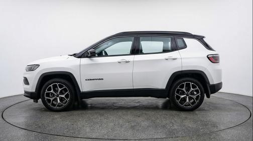 Bright White Clearcoat 2025 Jeep Compass Limited