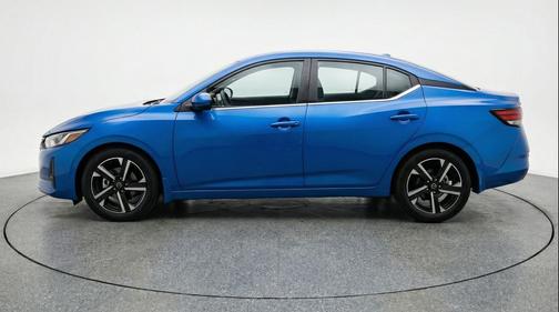 Electric Blue Metallic 2025 Nissan Sentra SV