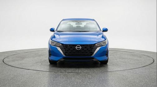 Electric Blue Metallic 2025 Nissan Sentra SV