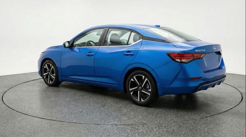 Electric Blue Metallic 2025 Nissan Sentra SV