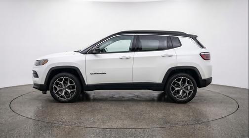 Bright White Clearcoat 2025 Jeep Compass Limited
