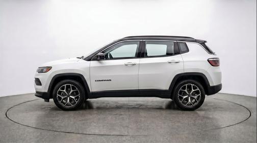 Bright White Clearcoat 2025 Jeep Compass Limited