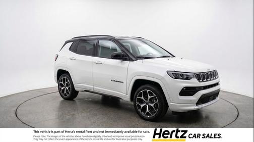 Bright White Clearcoat 2025 Jeep Compass Limited