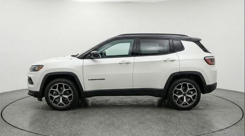 Bright White Clearcoat 2025 Jeep Compass Limited