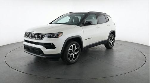 Bright White Clearcoat 2025 Jeep Compass Limited
