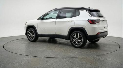 Bright White Clearcoat 2025 Jeep Compass Limited