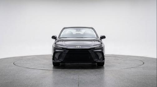 Midnight Black Metallic 2025 Toyota Camry LE
