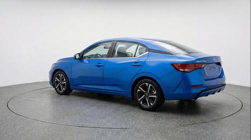 Electric Blue Metallic 2025 Nissan Sentra SV