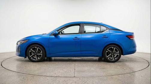 Electric Blue Metallic 2025 Nissan Sentra SV