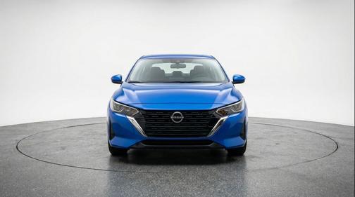 Electric Blue Metallic 2025 Nissan Sentra SV