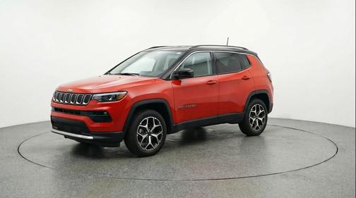 Red Hot Pearlcoat 2025 Jeep Compass Limited