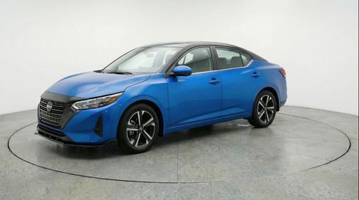 Electric Blue Metallic 2025 Nissan Sentra SV