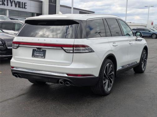 Pristine White 2021 Lincoln Aviator Reserve AWD