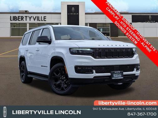 Bright White Clearcoat 2023 Jeep Wagoneer Series II