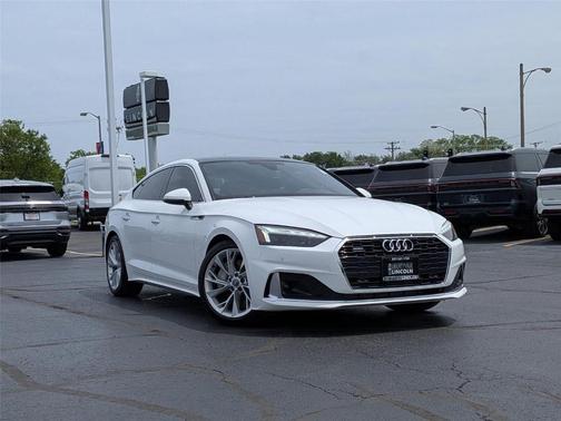Ibis White 2020 Audi A5 2.0T Premium