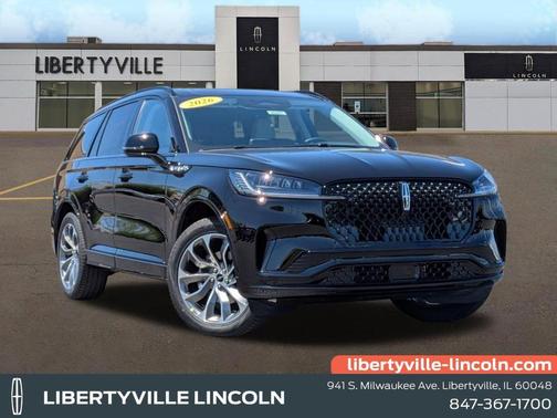 Infinite Black Metallic 2026 Lincoln Aviator Premiere