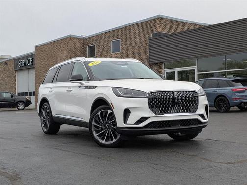 Pristine White 2026 Lincoln Aviator Reserve AWD