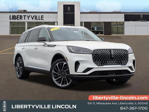 Pristine White 2026 Lincoln Aviator Reserve AWD