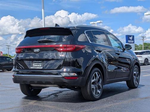 Black Cherry 2021 Kia Sportage EX
