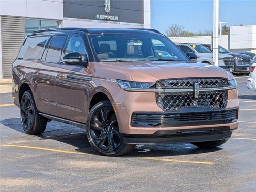 Sunrise Red 2026 Lincoln Navigator L Black Label