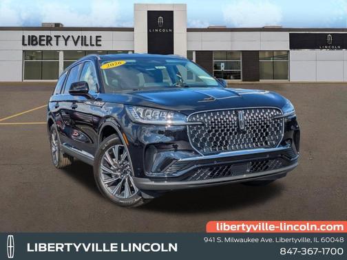 Infinite Black Metallic 2026 Lincoln Aviator Premiere