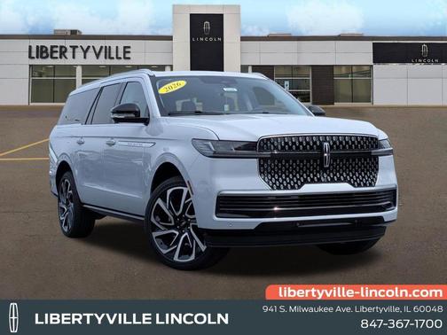 Crystal White Metallic 2026 Lincoln Navigator L Reserve