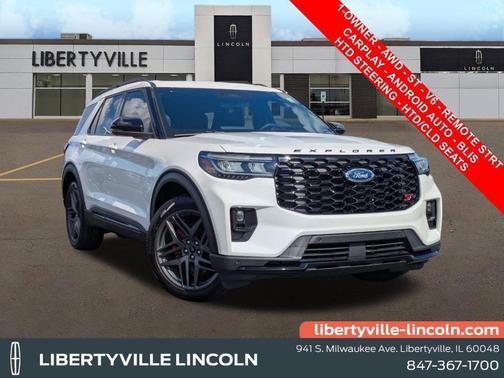 Star White 2025 Ford Explorer ST