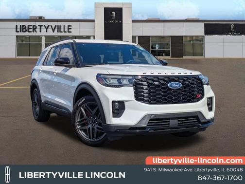 Star White 2025 Ford Explorer ST
