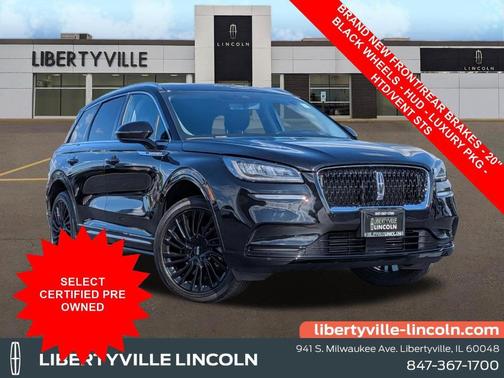 Infinite Black Metallic 2022 Lincoln Corsair Reserve