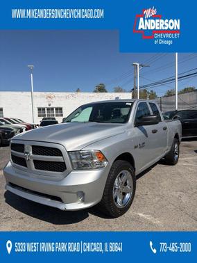 Bright Silver Metallic Clearcoat 2018 RAM 1500 Express