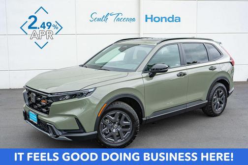 Ash Green Metallic 2026 Honda CR-V Hybrid TrailSport AWD