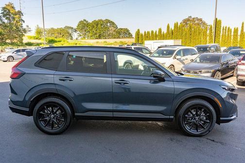 Meteorite Gray Metallic 2026 Honda CR-V Hybrid Sport-L AWD