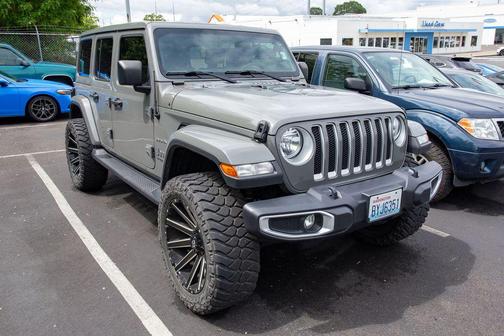 Sting-Gray Clearcoat 2021 Jeep Wrangler Unlimited Sahara