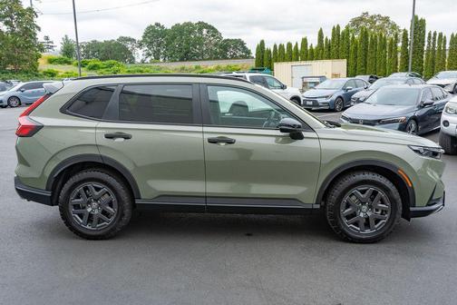 Ash Green Metallic 2026 Honda CR-V Hybrid TrailSport AWD