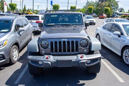 Granite Crystal Metallic Clearcoat 2017 Jeep Wrangler Unlimited Sport