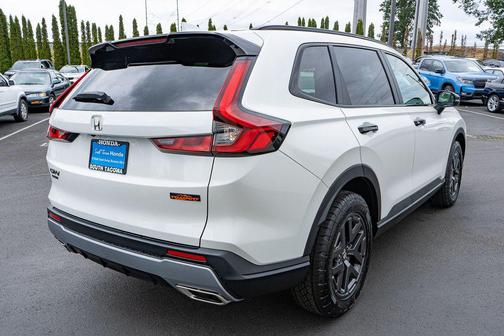 Platinum White Pearl 2026 Honda CR-V Hybrid TrailSport AWD