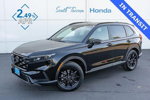 Crystal Black Pearl 2026 Honda CR-V Hybrid Sport-L AWD