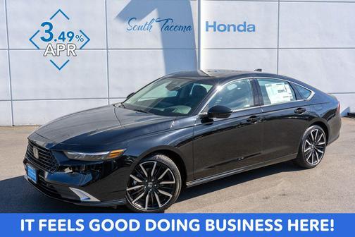 Crystal Black Pearl 2026 Honda Accord Hybrid Touring