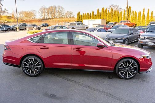 Radiant Red Metallic 2026 Honda Accord Hybrid Touring